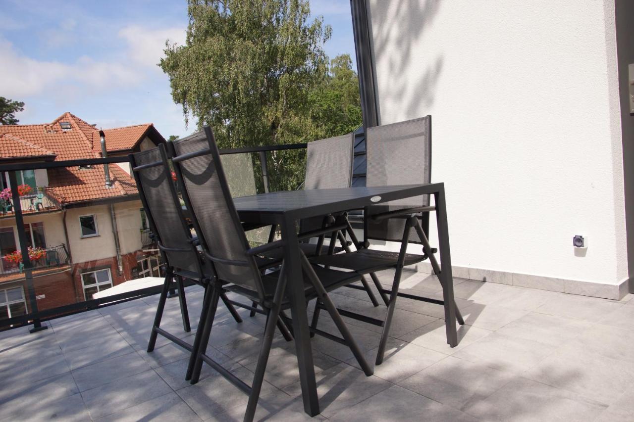 Apartament Grunwaldzka 105 Z Tarasem 5O M Do Plazy ポビエロボ エクステリア 写真